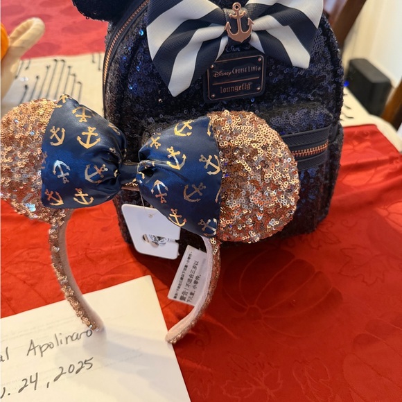 Loungefly Disney Cruise Line Backpack & Ears main image 6